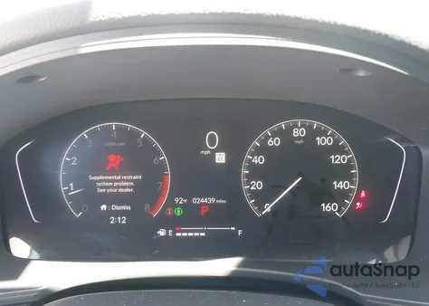 2025 Honda Civic Lx z USA, uszkodzony, nr VIN 2HGFE2F24SH573581